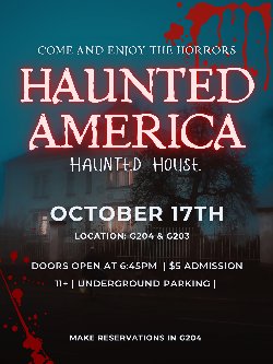 Haunted House flyer